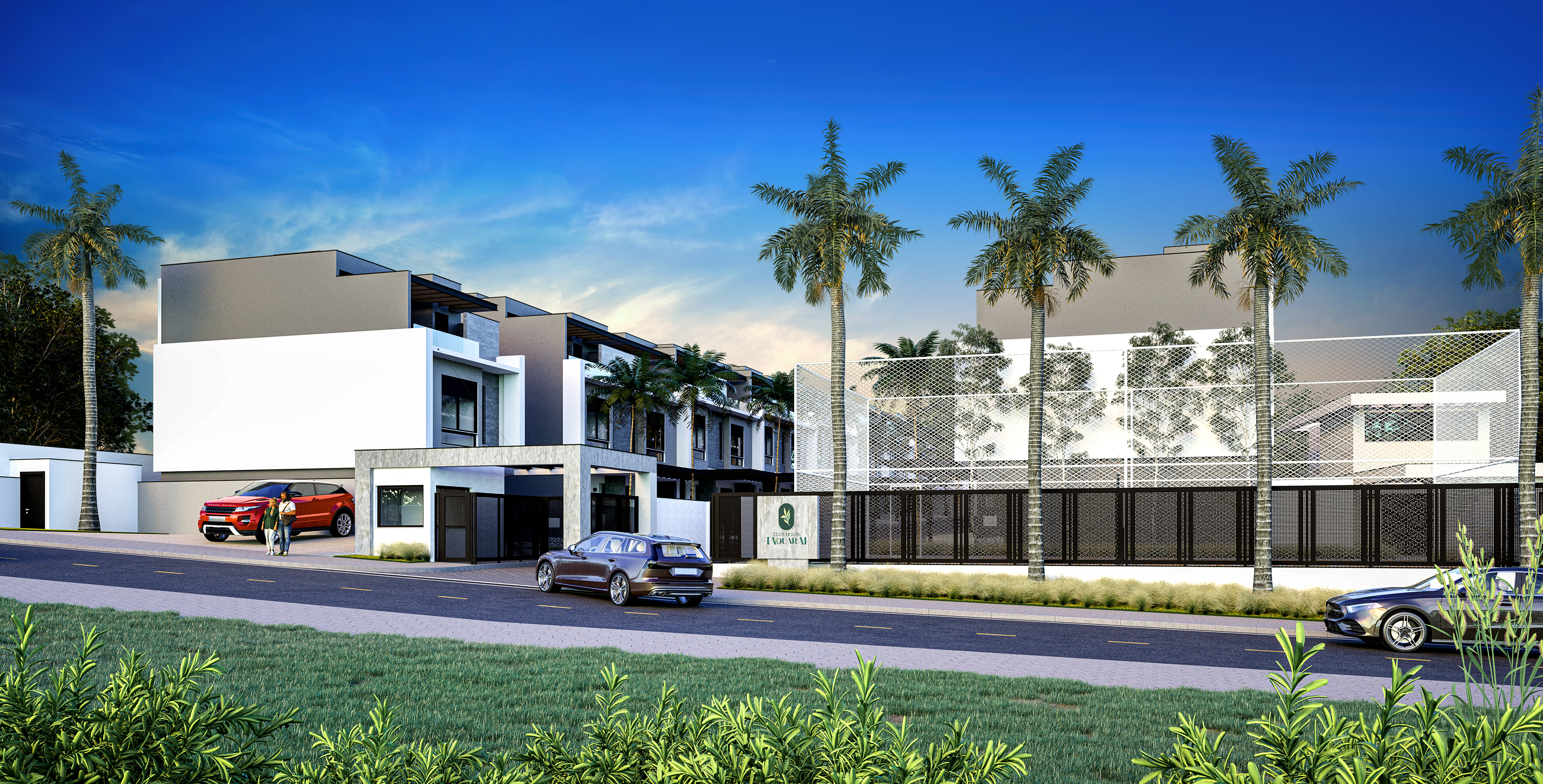 CASAS DE 167M2 NO CLUB HOUSE TAQUARAL